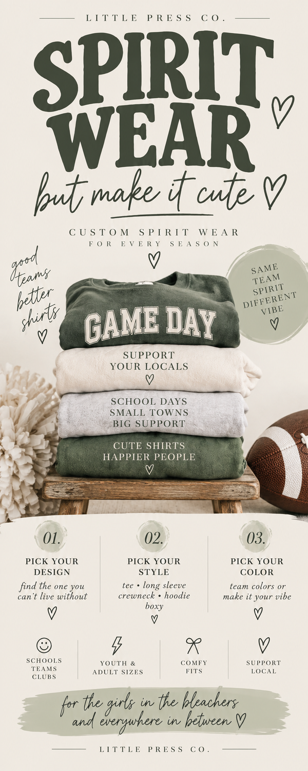 Custom Spirit Wear