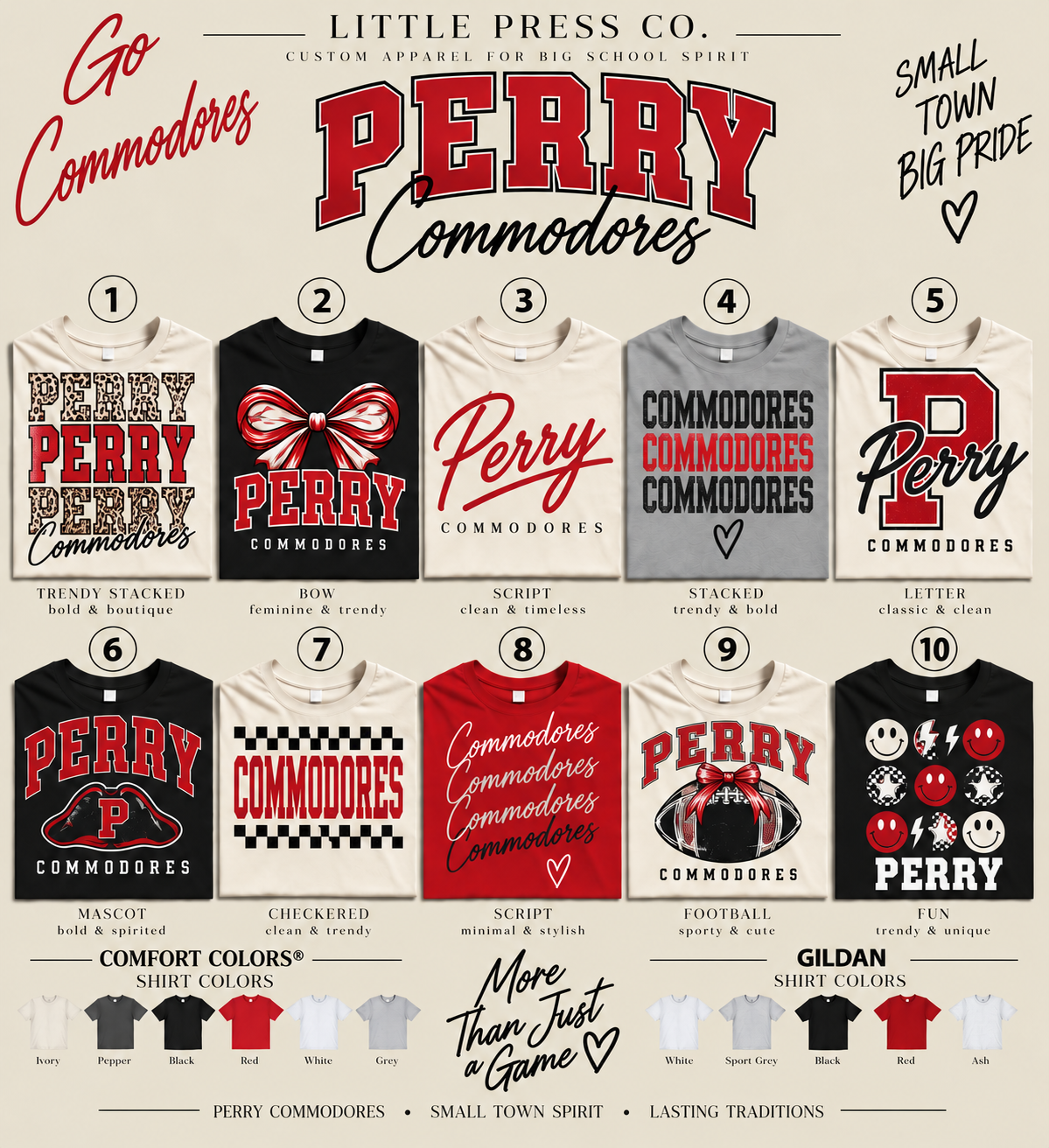 Perry Spirit Wear ✨