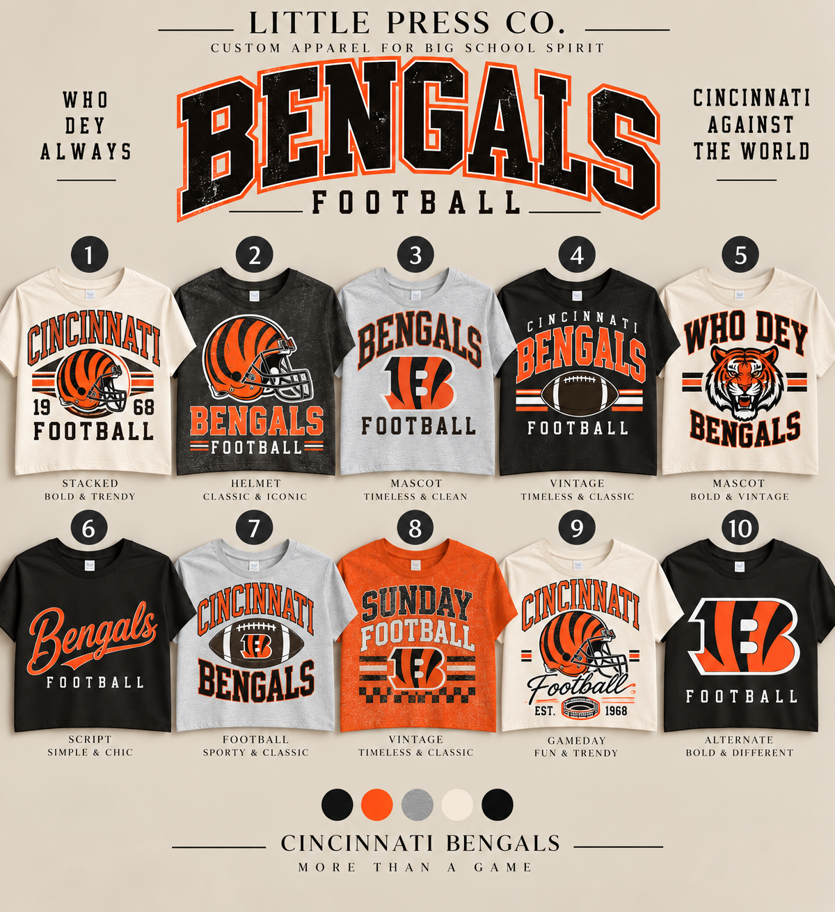 Bengals Spirit Wear ✨
