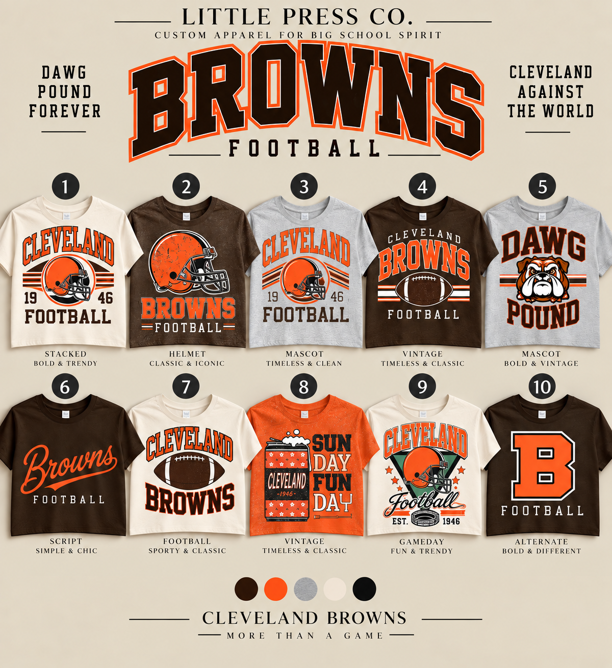 Browns Spirit Wear ✨