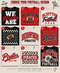 Bluffton Football Spirit Wear ✨