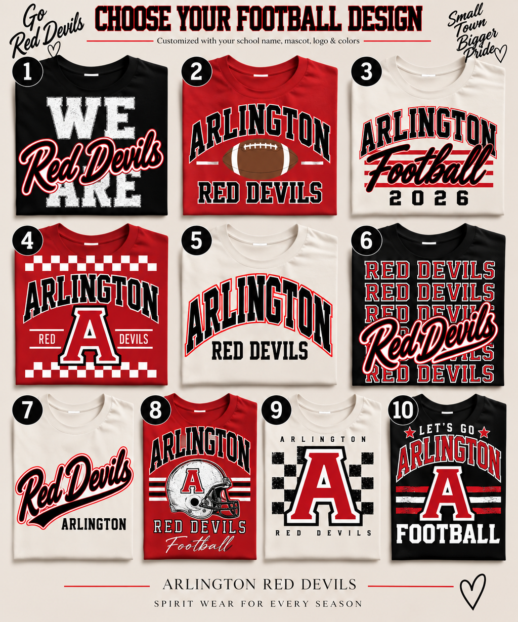 Arlington Spirit Wear ✨