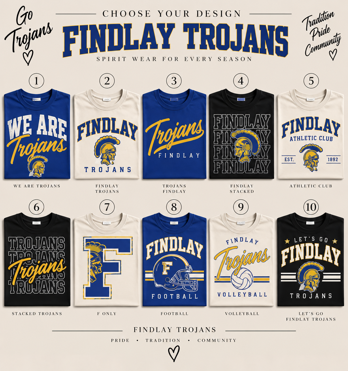 Findlay HS Spirit Wear ✨