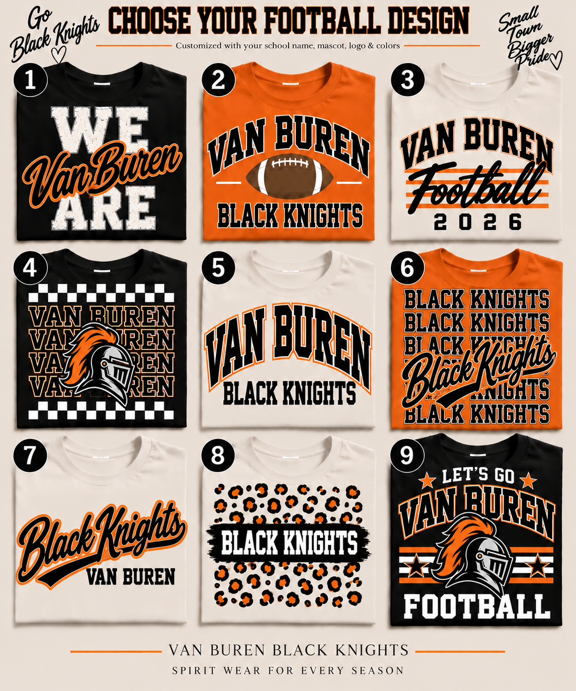 Van Buren Spirit Wear ✨