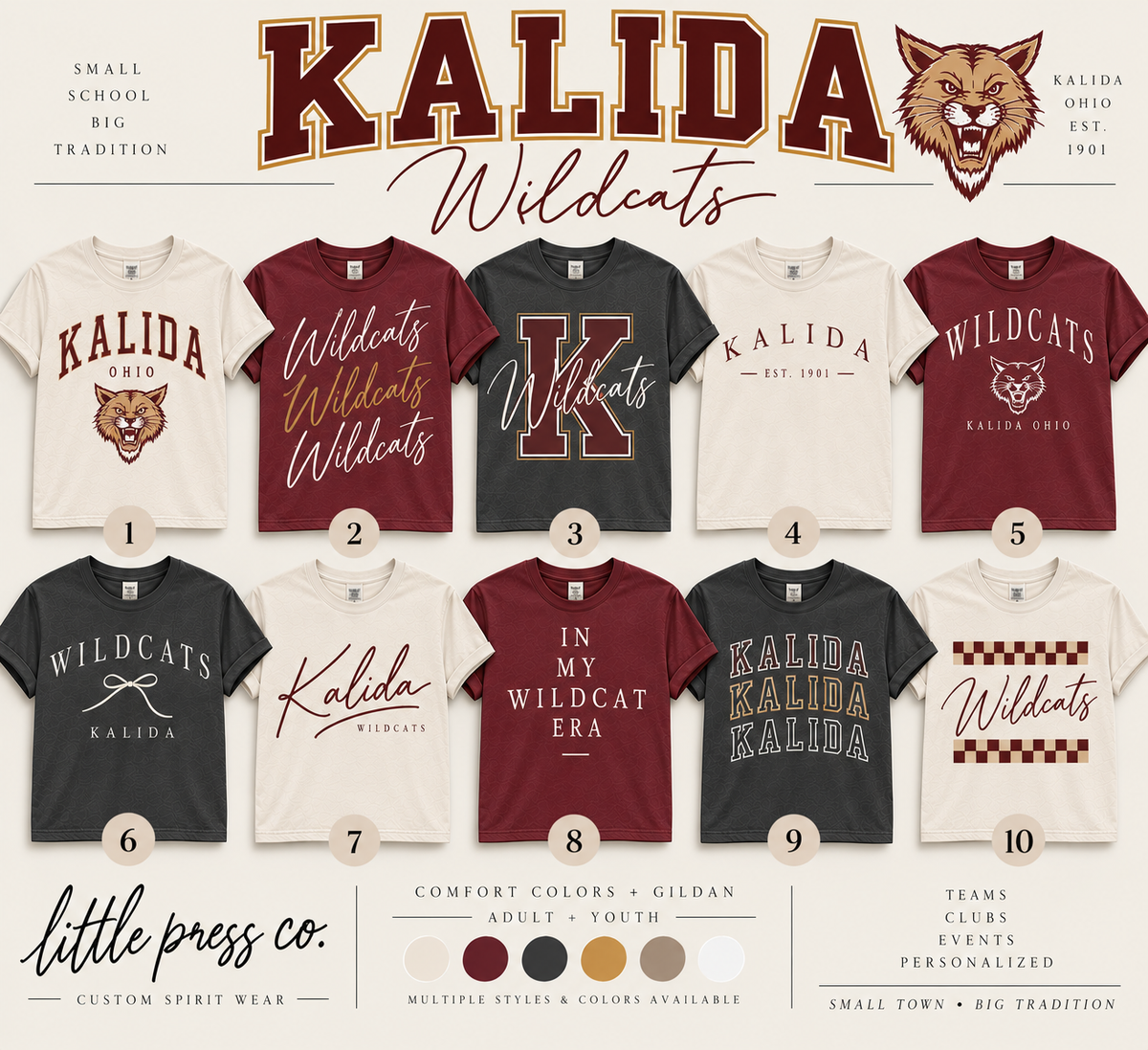Kalida Spirit Wear ✨