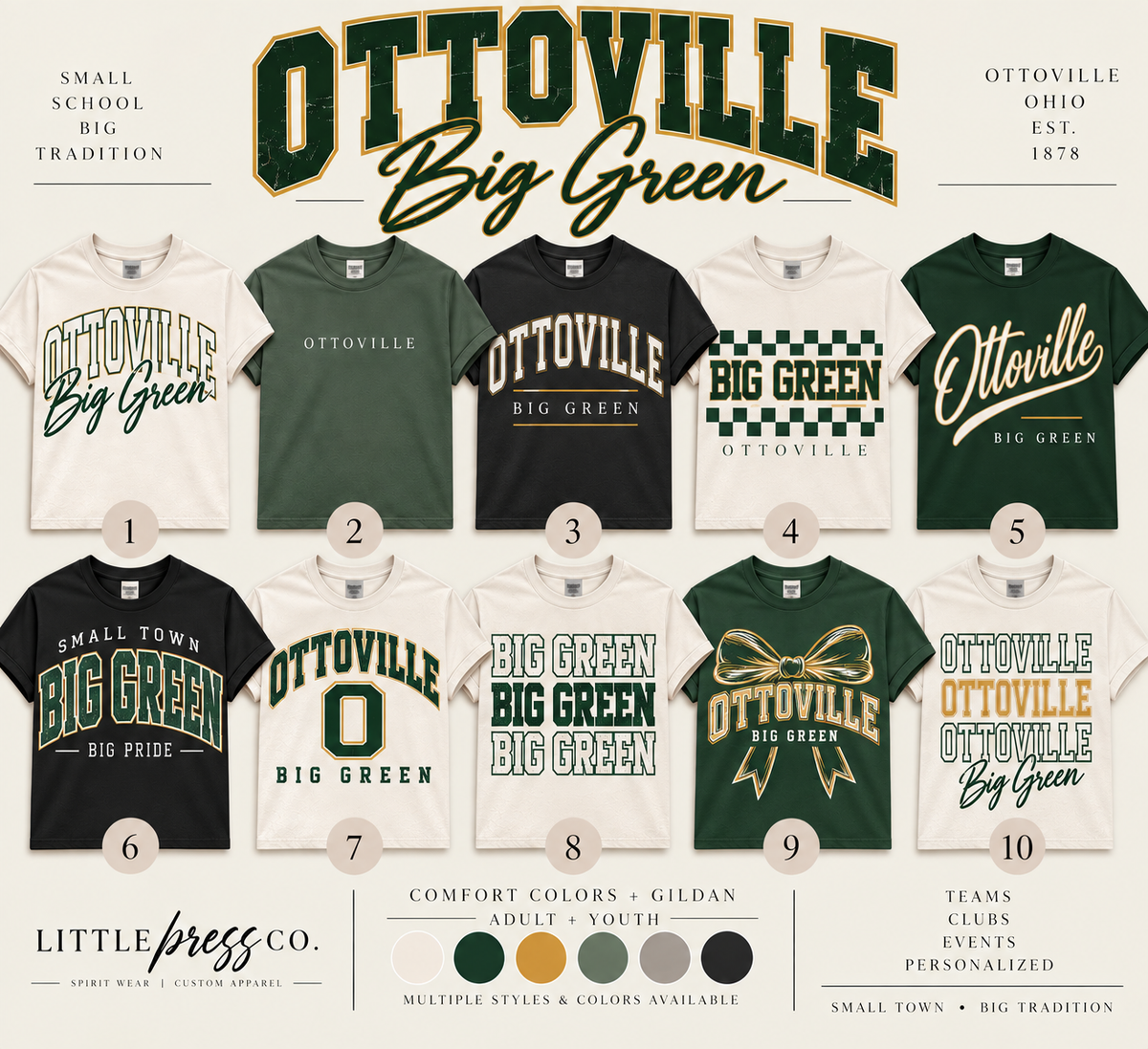 Ottoville Spirit Wear ✨