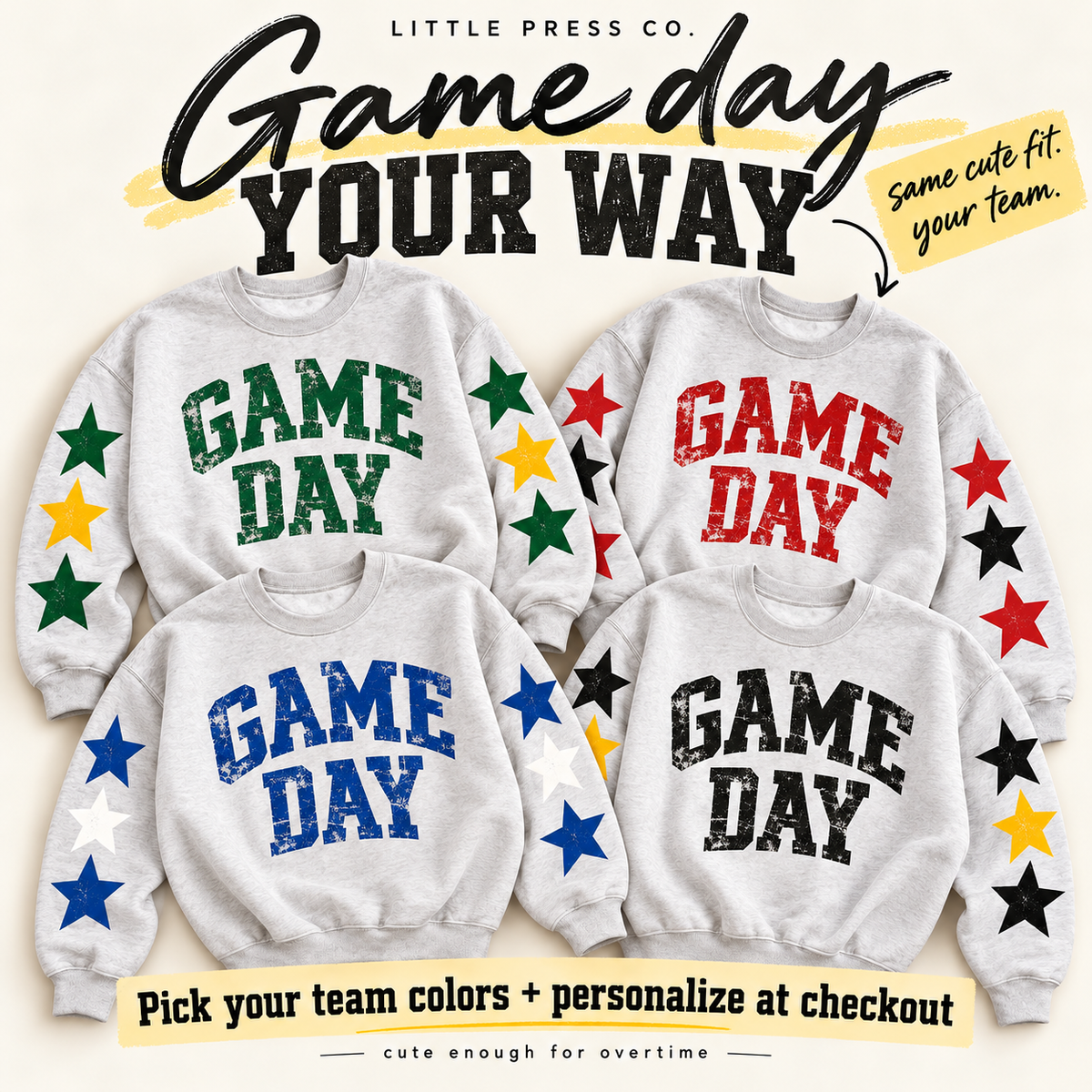 Game Day Crewnecks