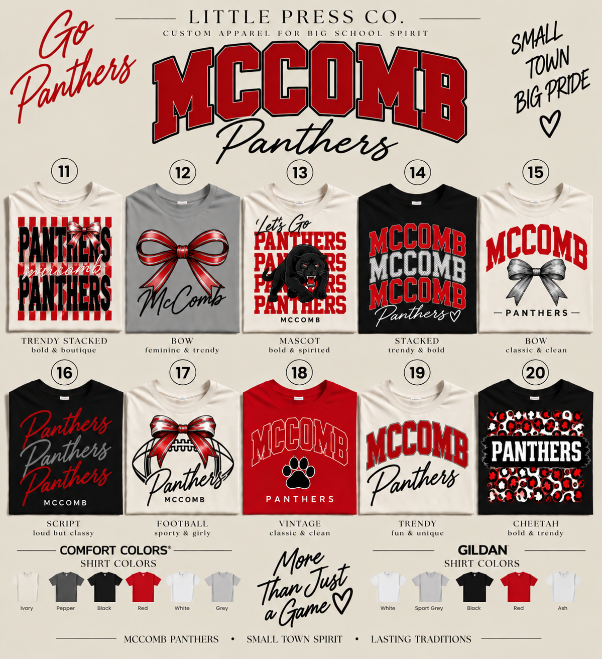 Mccomb Spirit Wear ✨
