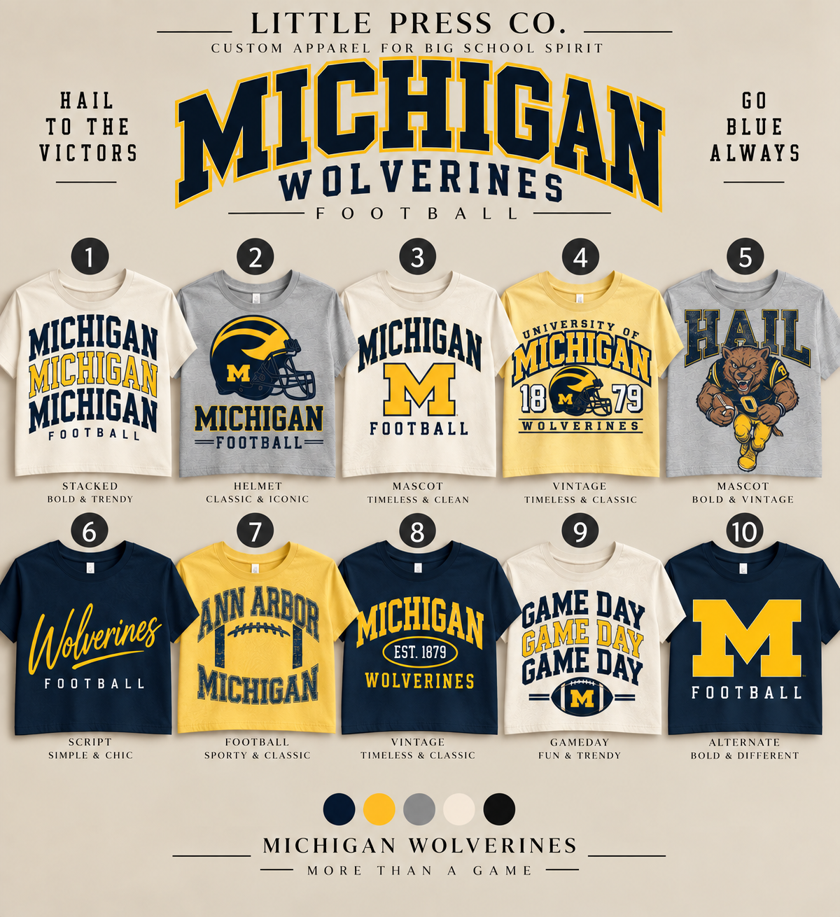 Michigan Spirit Wear ✨
